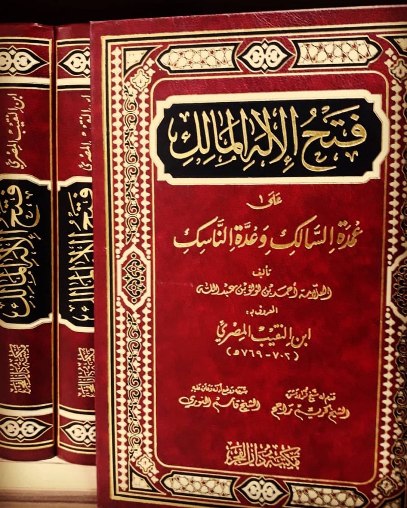 فتح الإله المالك على عمدة السالك وعدة الناسك